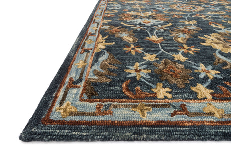 Victoria Rug 14 | Denim / Multi