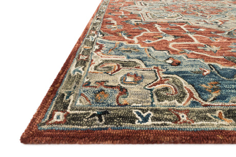 Victoria Rug 15 | Red / Multi
