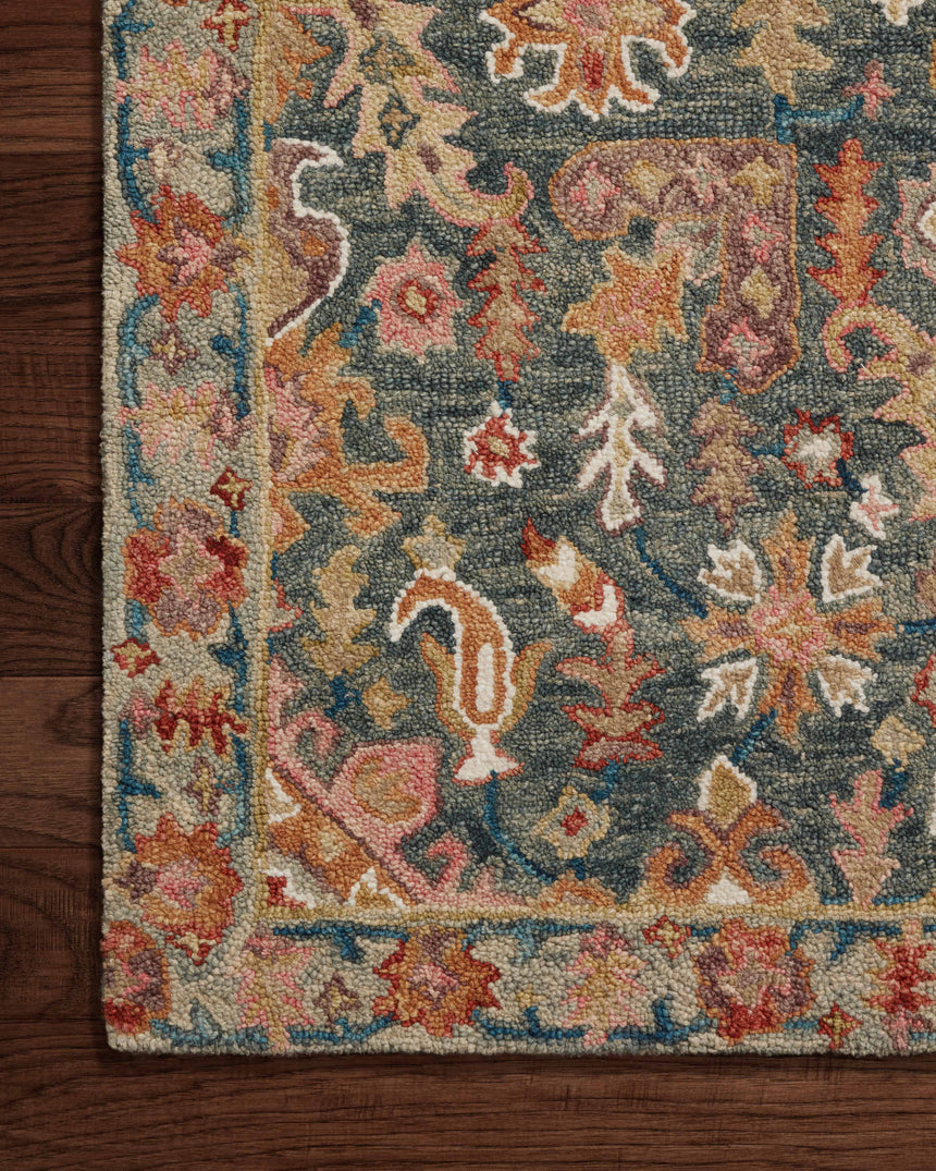 Victoria Rug 22 | Navy / Multi