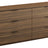	Smoked Walnut with Bronze Handles | Mobican Verona Double Dresser | Valley Ridge Furniture