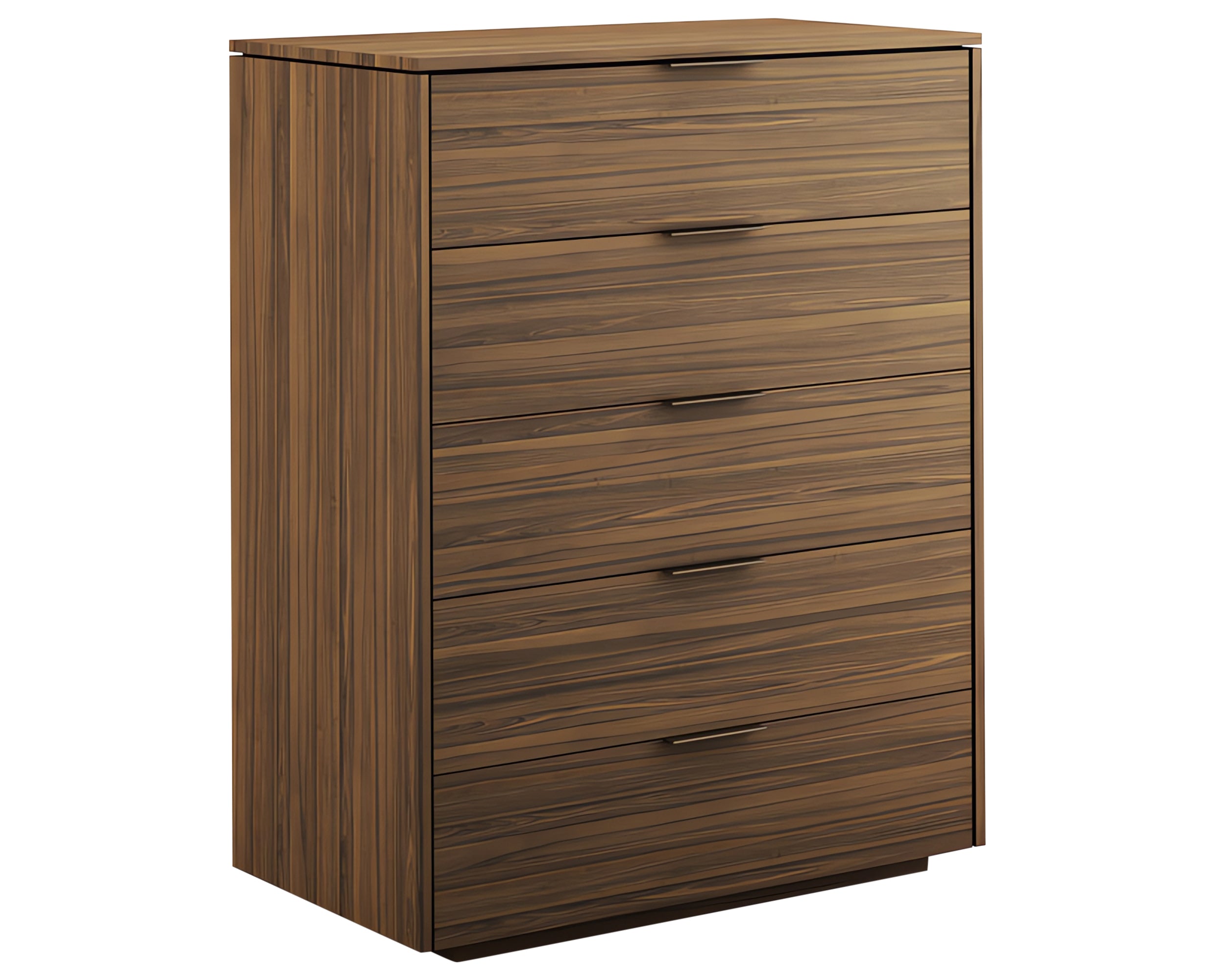 Smoked Walnut with Bronze Handles | Mobican Verona High Chest | Valley Ridge Furniture