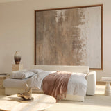 Innovation Living Vilander Sleeper Sofa - Cushion Arms, room setting, shown in 357 Taura Off White