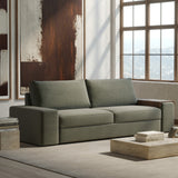 Innovation Living Vilander Sleeper Sofa - Wide Arms, room setting, shown in 281 Avella Pine Green