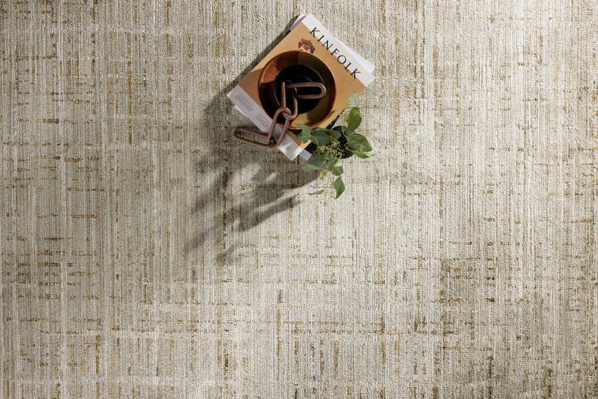 Wade Rug 03 | Mist / Gold