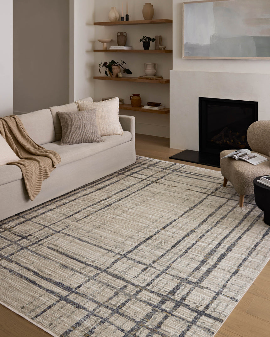Wade Rug 05 | Beige / Midnight