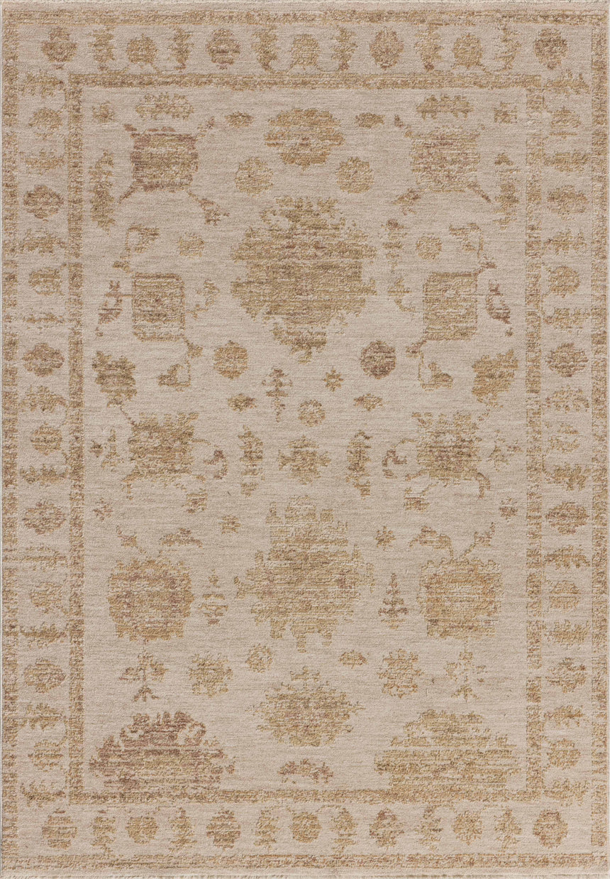 Willa Rug 07 | Bone / Clay