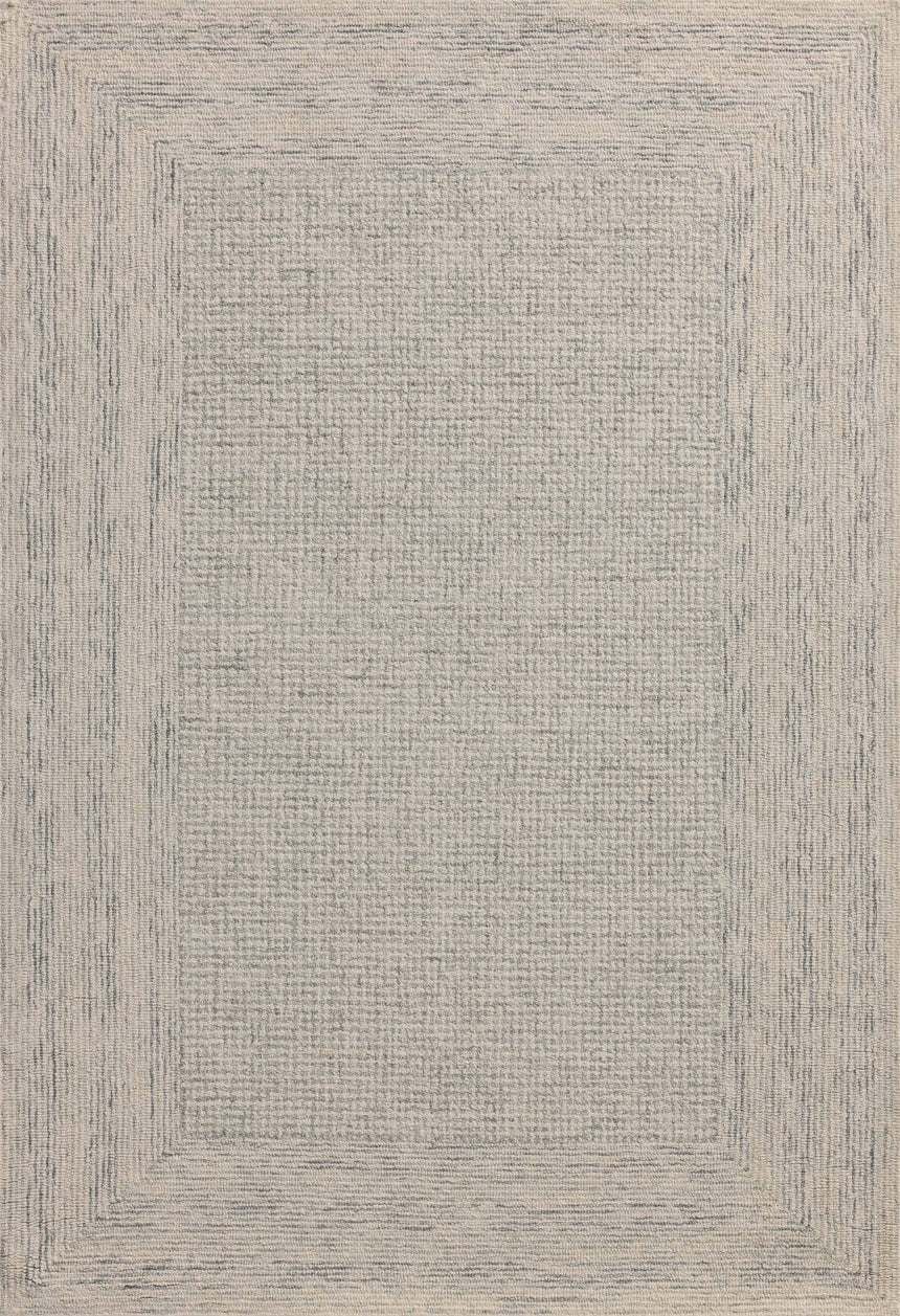 Windsor Rug 01 | Ivory / Sky