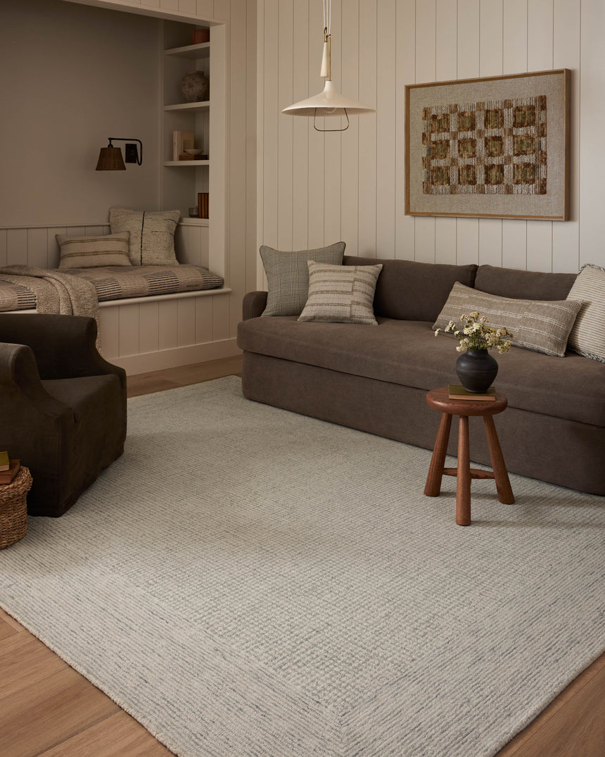 Windsor Rug 01 | Ivory / Sky