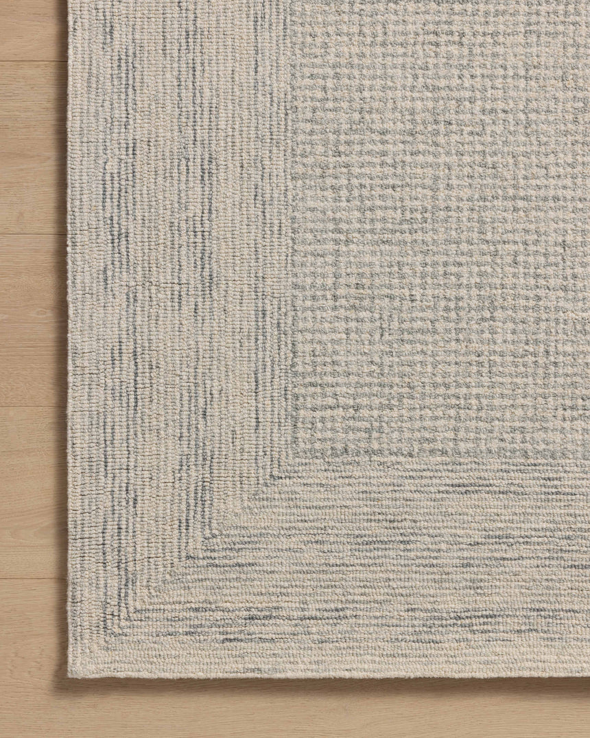 Windsor Rug 01 | Ivory / Sky