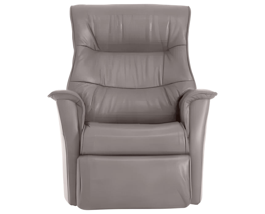 Trend Leather Cinder | Norwegian Comfort Paramount 1-Seater Wallsaver - Promo | Valley Ridge Furniture