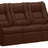 Sauvage Leather Caramel | Norwegian Comfort Victor 3-Seater Wallsaver - Promo | Valley Ridge Furniture