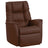 Sauvage Leather Caramel | Norwegian Comfort Victor 1-Seater Wallsaver - Promo | Valley Ridge Furniture