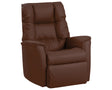 Sauvage Leather Caramel | Norwegian Comfort Victor 1-Seater Wallsaver - Promo | Valley Ridge Furniture