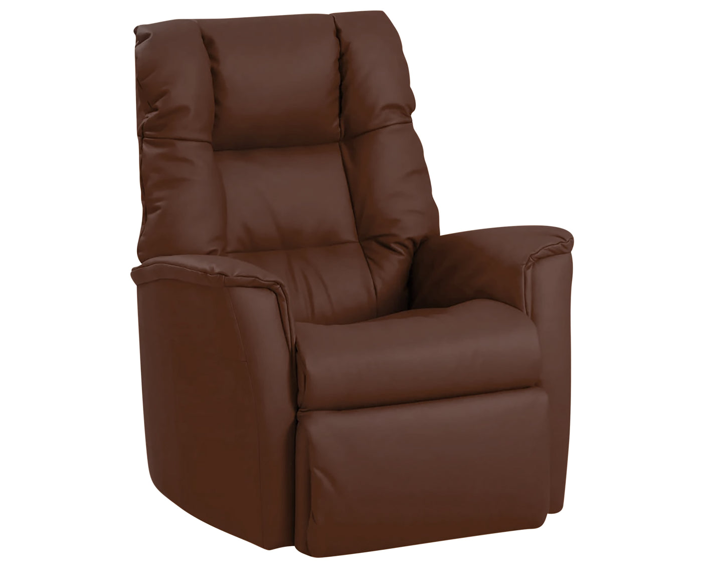 Sauvage Leather Caramel | Norwegian Comfort Victor 1-Seater Wallsaver - Promo | Valley Ridge Furniture