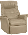 Trend Leather Beige | Norwegian Comfort Chelsea 1-Seater Wallsaver | Valley Ridge Furniture