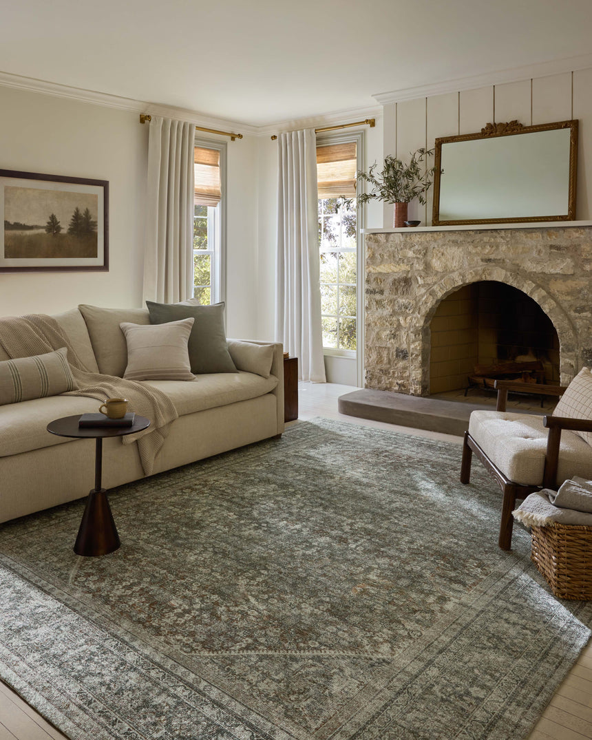 Wimberly Rug 02 | Tobacco / Rust