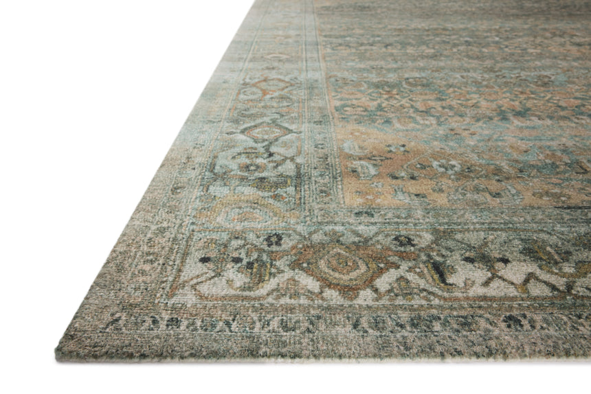 Wimberly Rug 03 | Lagoon / Wheat