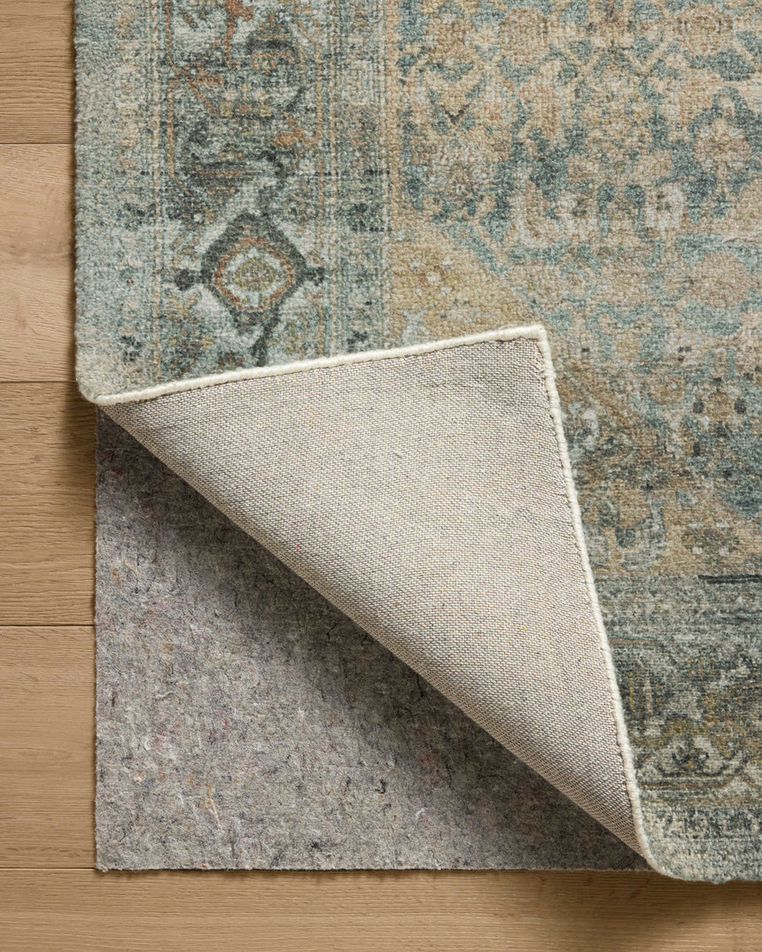 Wimberly Rug 03 | Lagoon / Wheat