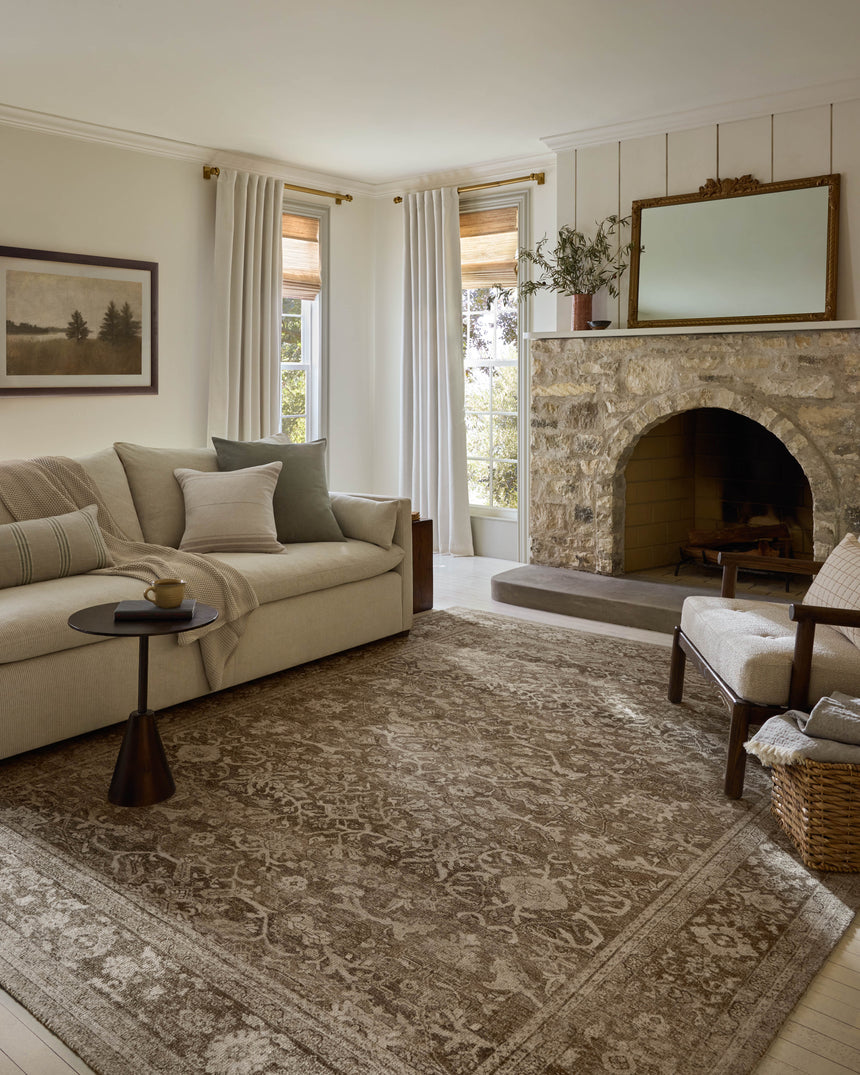 Wimberly Rug 06 | Bark / Ivory