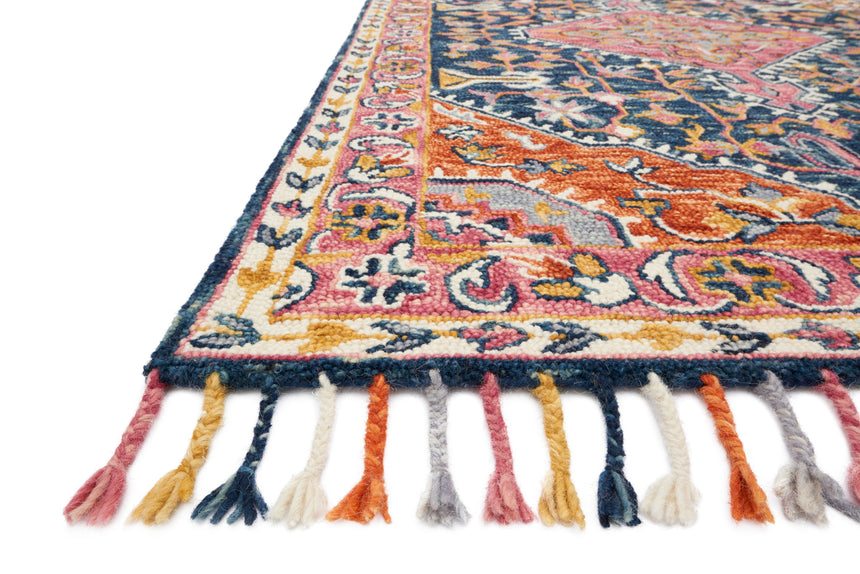Zharah Rug 01 | Navy / Multi