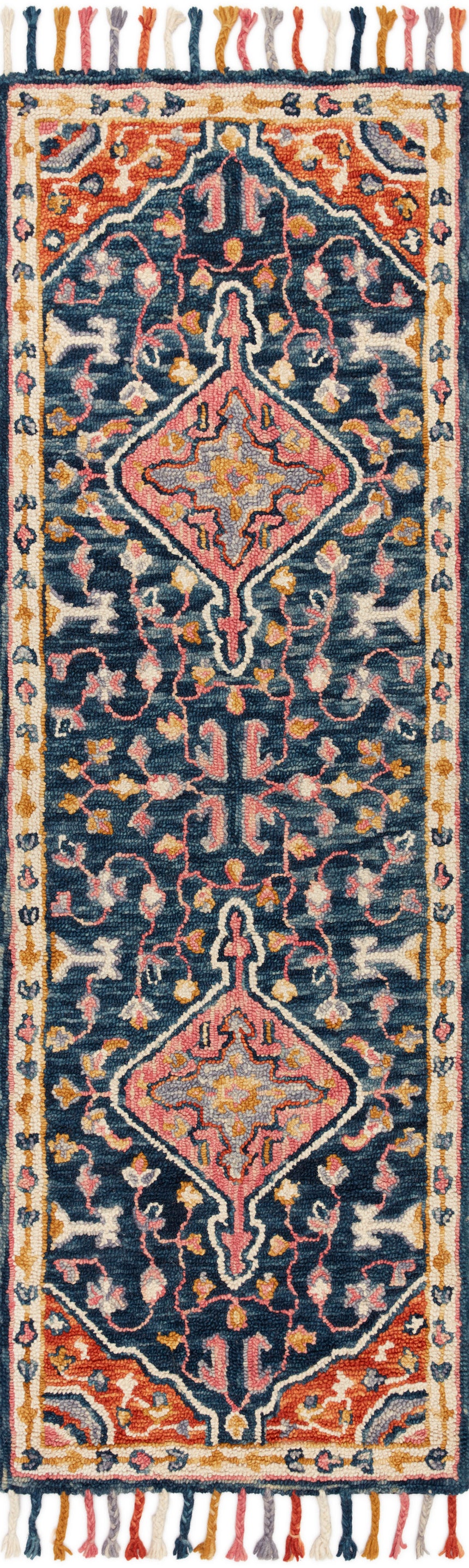 Zharah Rug 01 | Navy / Multi