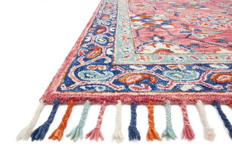 Zharah Rug 03 | Rose / Denim