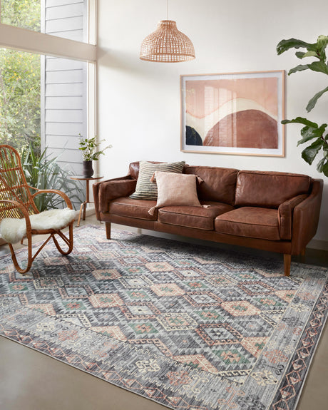 Zion Rug 01 | Grey / Multi