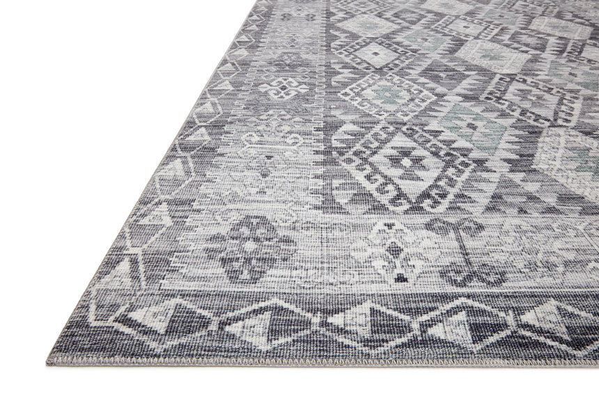 Zion Rug 03 | Charcoal / Slate