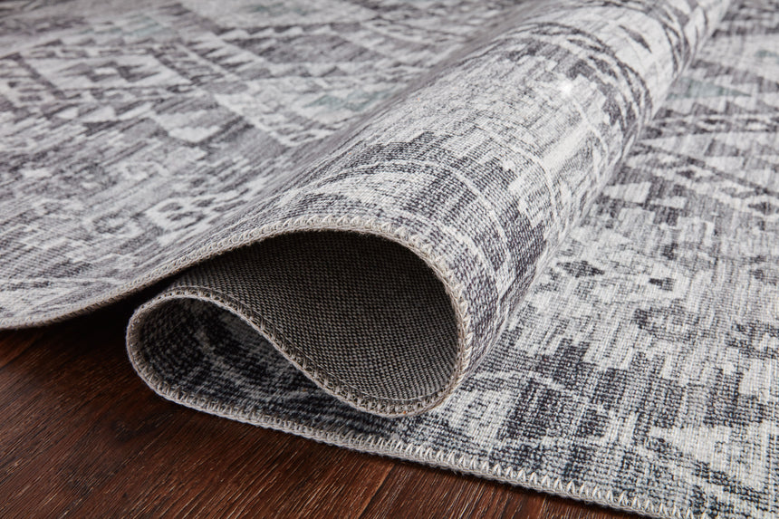 Zion Rug 03 | Charcoal / Slate