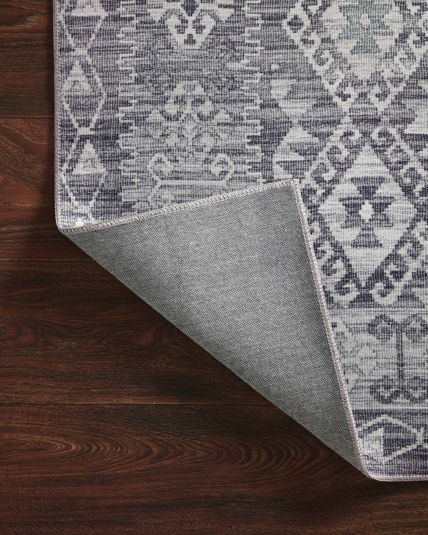 Zion Rug 03 | Charcoal / Slate