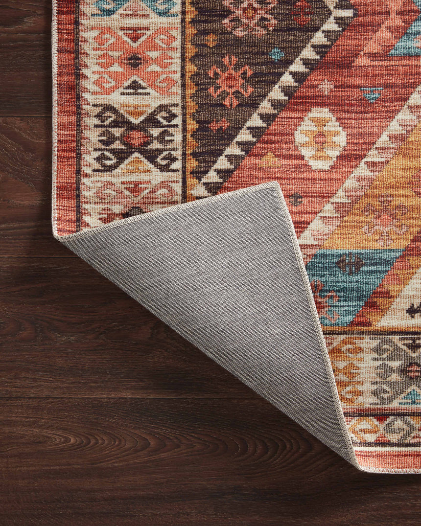 Zion Rug 05 | Red / Multi