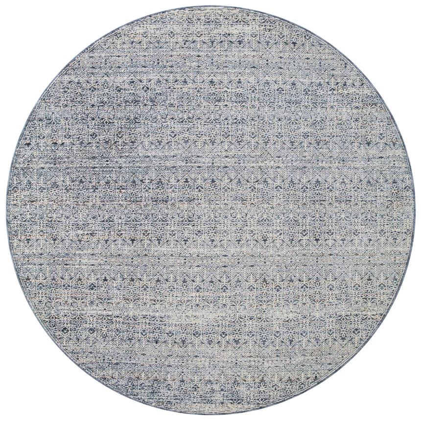 Zuma Rug 01 | Denim / Ivory
