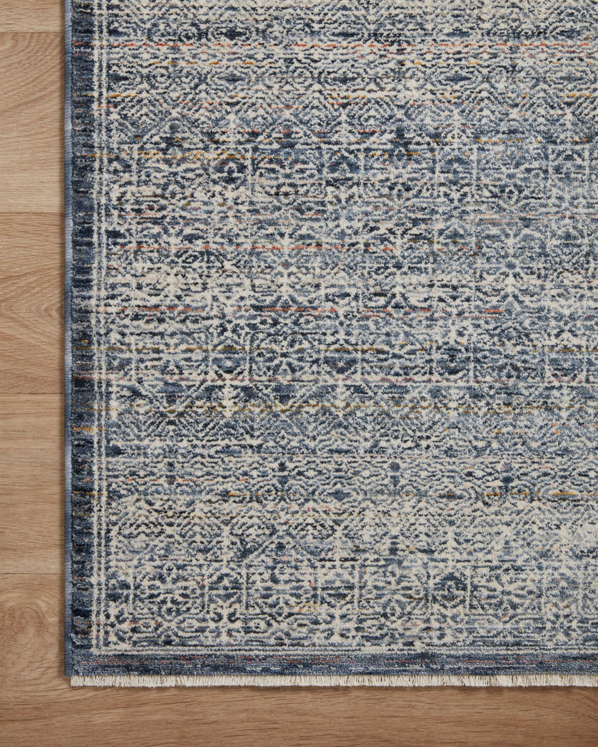 Zuma Rug 01 | Denim / Ivory