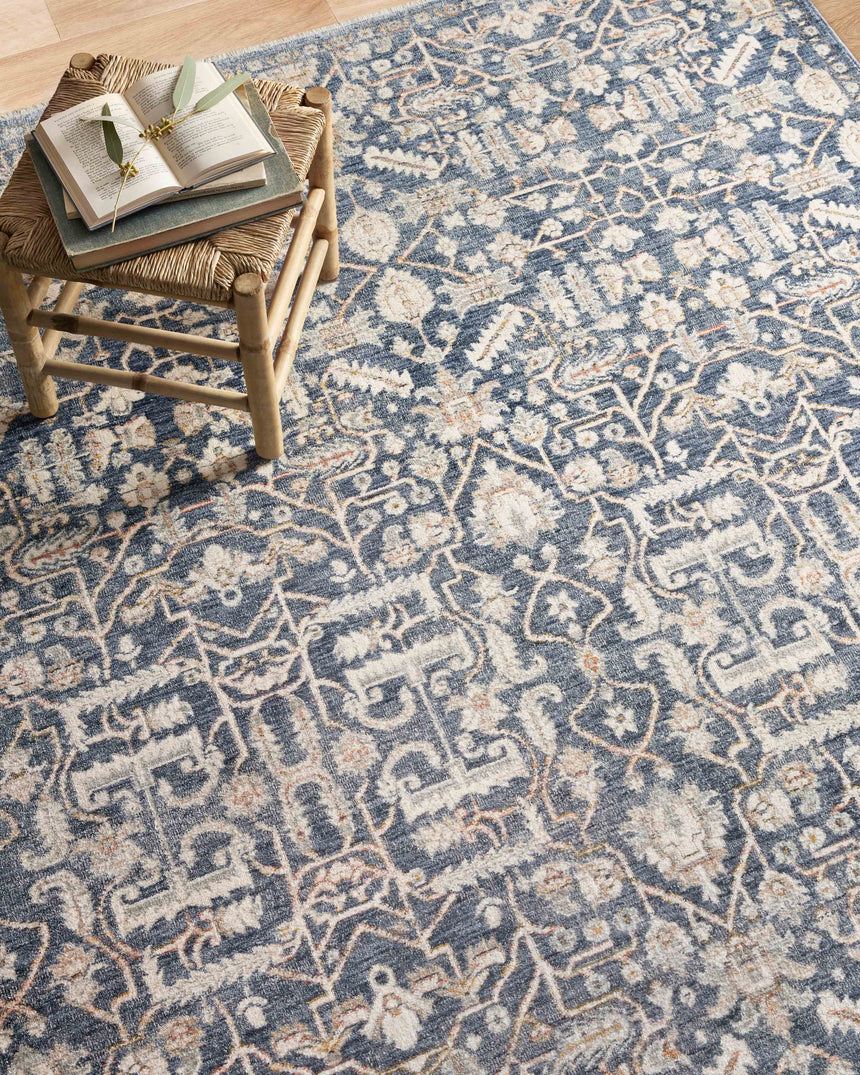Zuma Rug 02 | Blue / Ivory