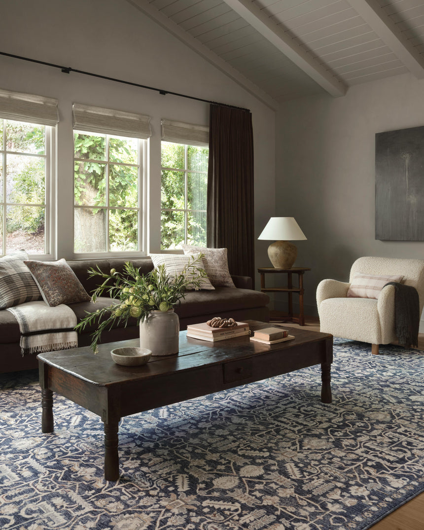 Zuma Rug 02 | Blue / Ivory