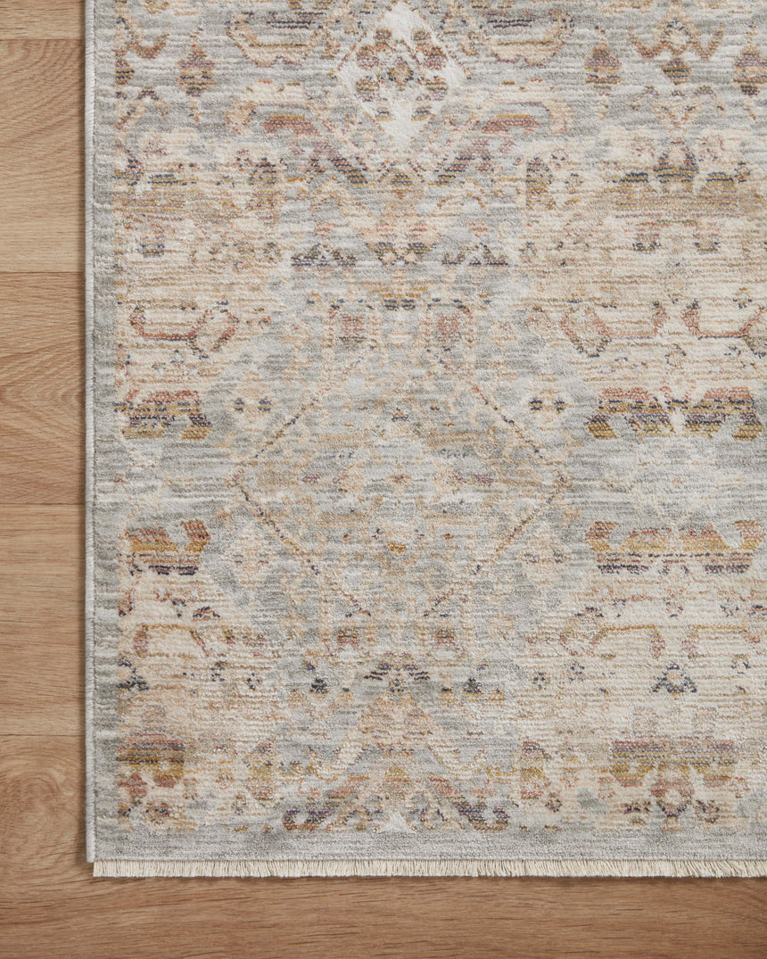 Zuma Rug 05 | Silver / Multi