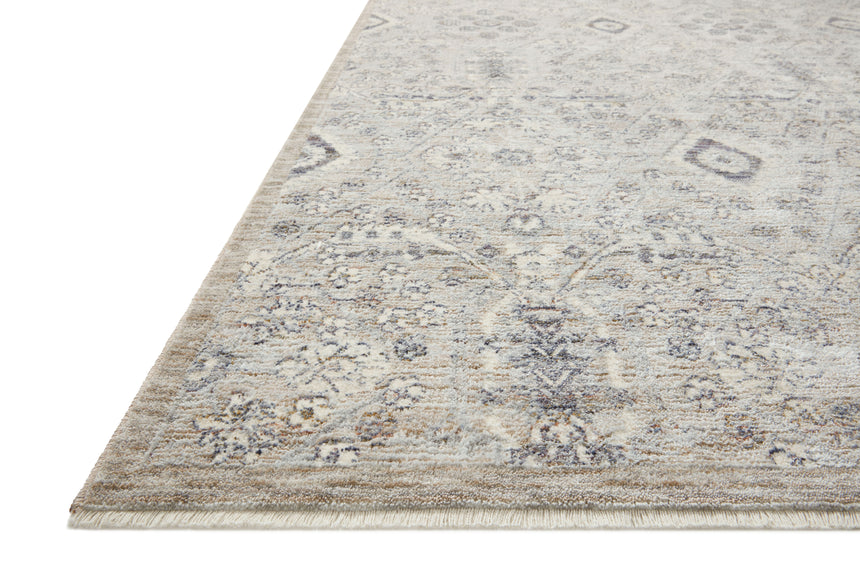 Zuma Rug 07 | Silver / Sky