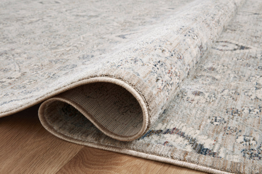 Zuma Rug 07 | Silver / Sky