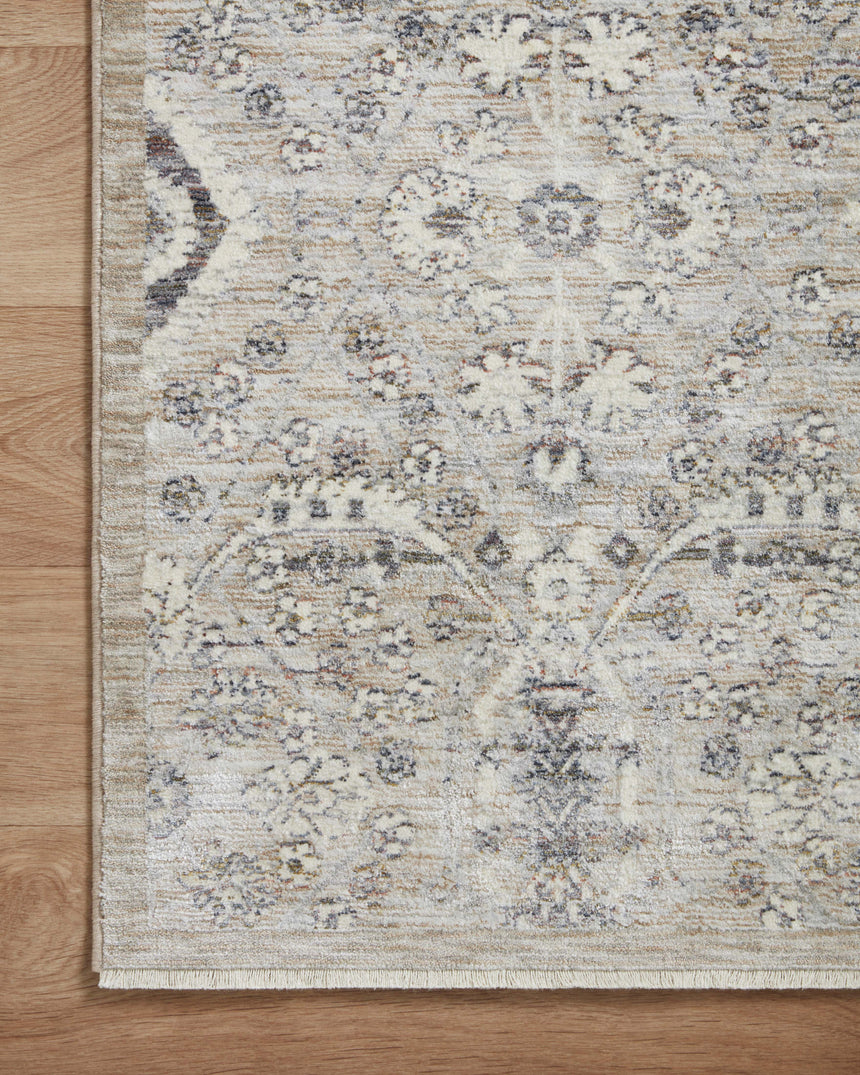 Zuma Rug 07 | Silver / Sky