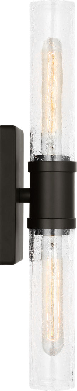 Keaton 20" Vanity Sconce — Crackle