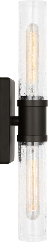 Keaton 20" Vanity Sconce — Crackle
