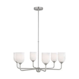 Six Light Chandelier — 17.25"
