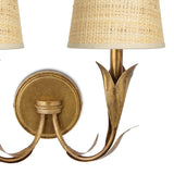 River Reed Two Light Wall Sconce