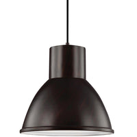 Division Street One Light Pendant