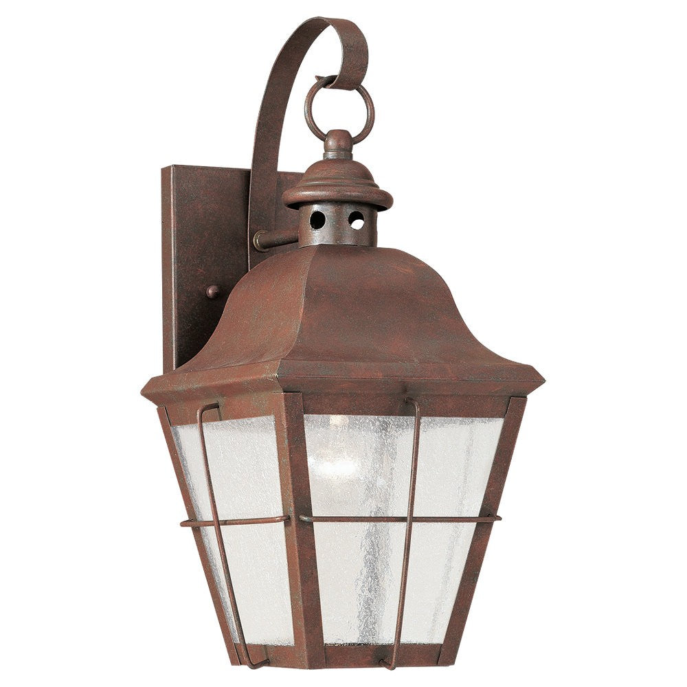 Chatham 14.5" Lantern — Clear Seeded