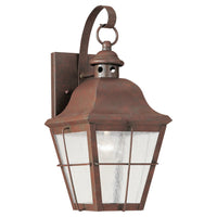 Chatham 14.5" Lantern — Clear Seeded