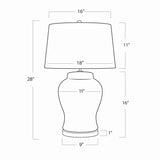 Royal One Light Table Lamp