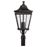 Three Light Outdoor Fixture — 27.50", 12"