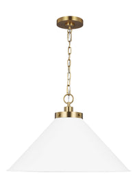 Wellfleet Wide Cone Pendant