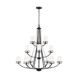 12 Light Chandelier — 40.63"